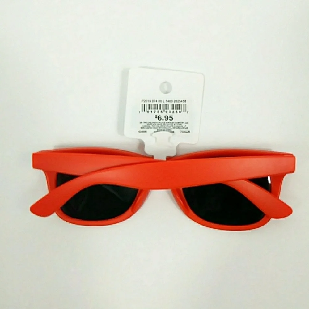 ⭐3/$30 NWT The Children's Place Sunglasses 5+ Set Orange Black